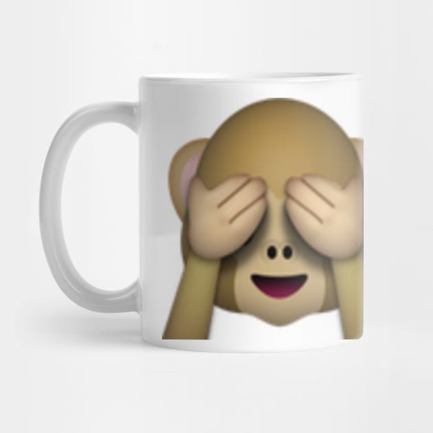 see no evil monkey by Emoji